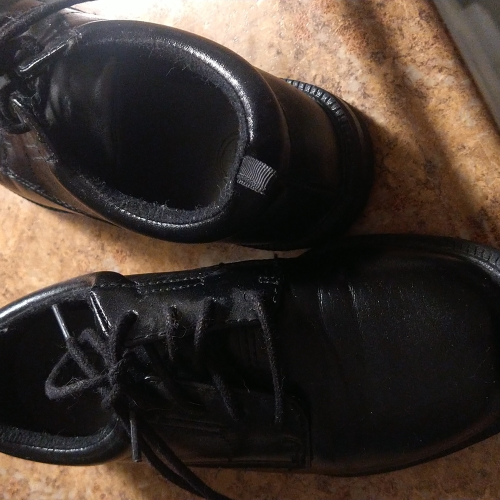 Boy dress shoes faux leather size 12